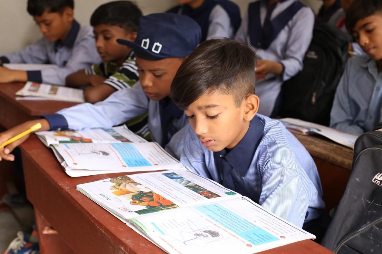 A classroom in a Nehemiah school